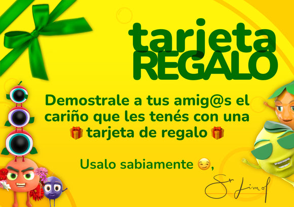 Tarjeta Regalo